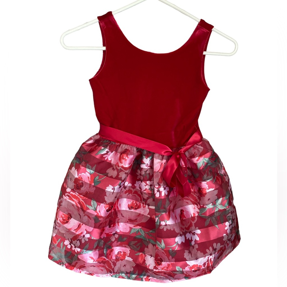 📍🆕🏷 The Children’s Place Beautiful Little Girl Dress small 5/6 - Picture 1 of 3